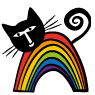 Duhová kočka