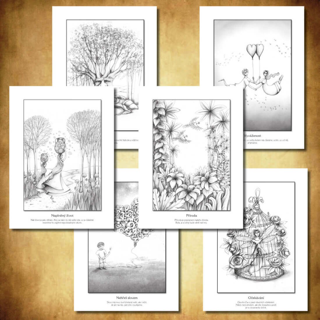 Duhová kočka Vymalovánky II. – Cesta životem, lepená vazba