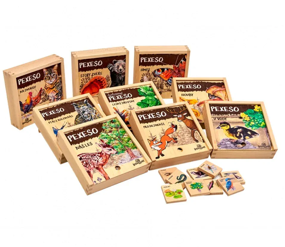 Lesní svět Pexeso Klasické Pro nejmenší
