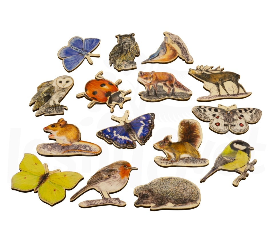 Lesní svět Magnet tvar Batolec