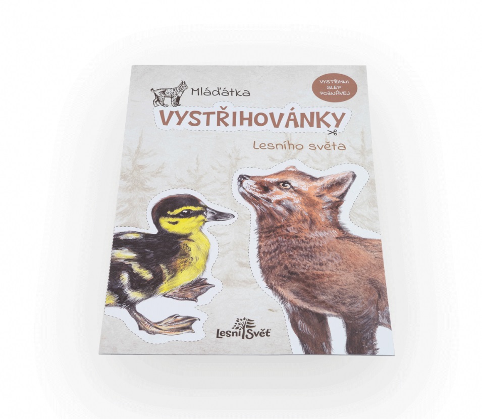 Lesní svět Vystřihovánka Mláďata