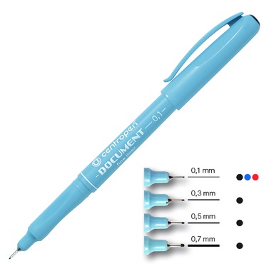 Centropen Dokumentní liner 2631 0,1 mm - černý