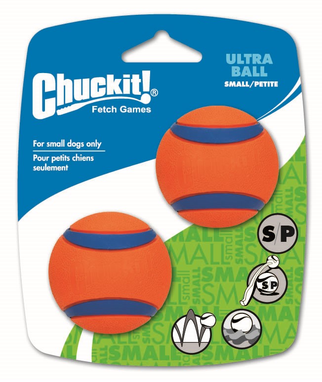 Chuckit! Míčky Ultra Ball Small 5 cm - 2 na kartě