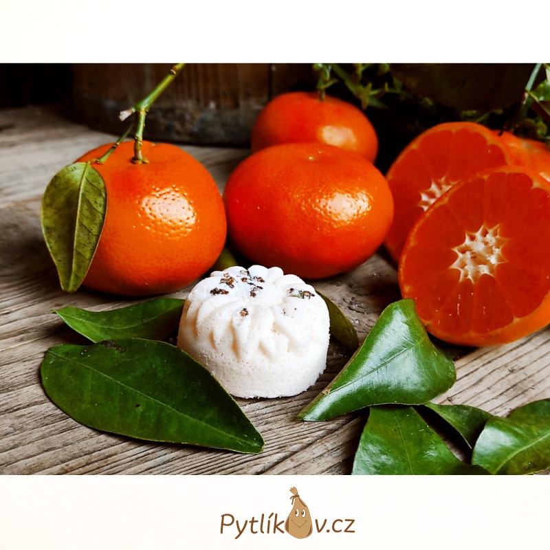 Mýdlárna Erdé Mandarinka šumivá bombička 25 g