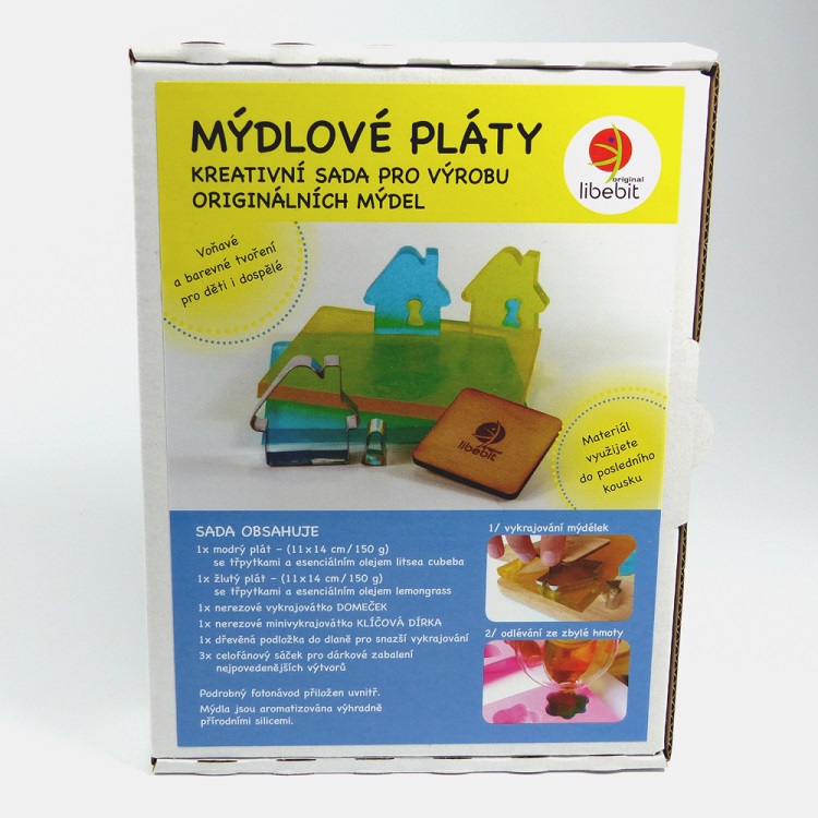 libebit Kreativní sada mýdlové pláty malá Domek
