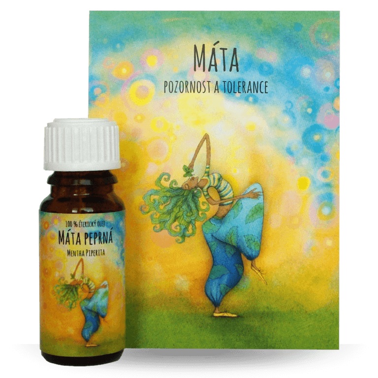 Aromaterapeutický éterický olej Máta peprná 10ml
