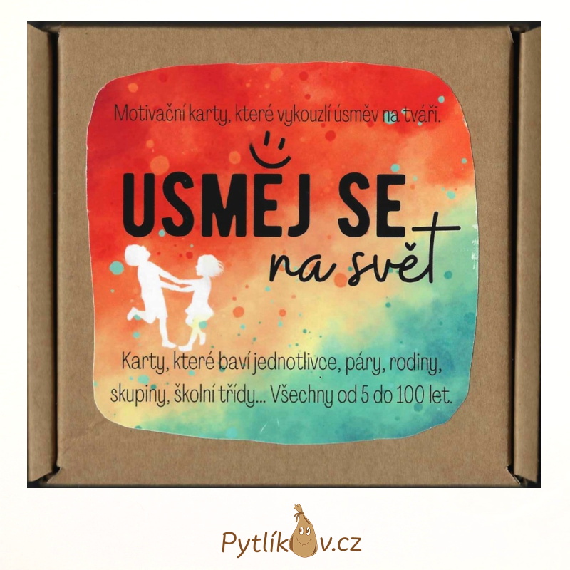 Motivační karty Usměj se na svět