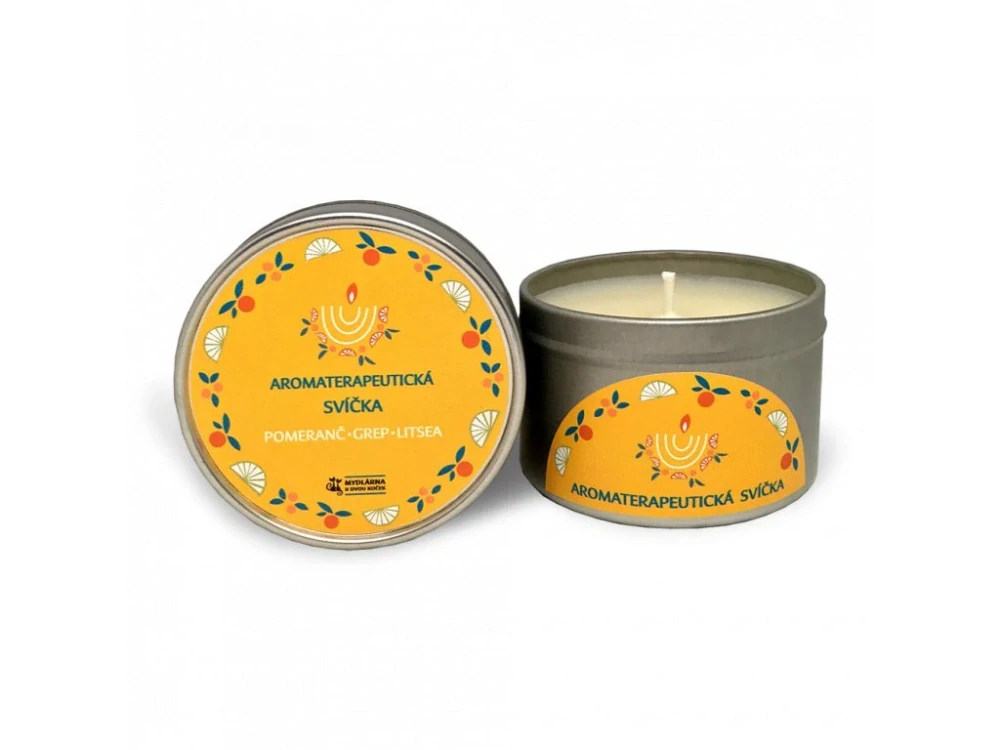 Osvěžující svíčka s citrusy 120ml
