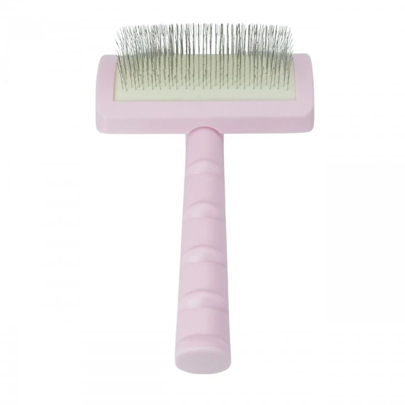 Pink Intensive Grooming Brush Ideal Dog – slicker kartáč 1,8 cm