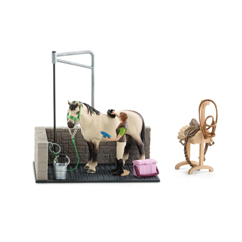 Schleich 42104 Mycí kout pro koně