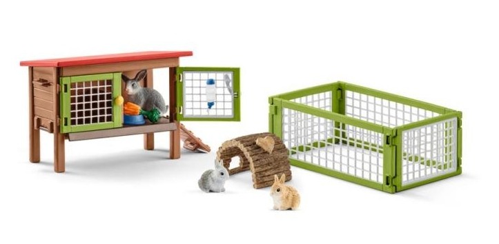 Schleich 42420 Králíkárna