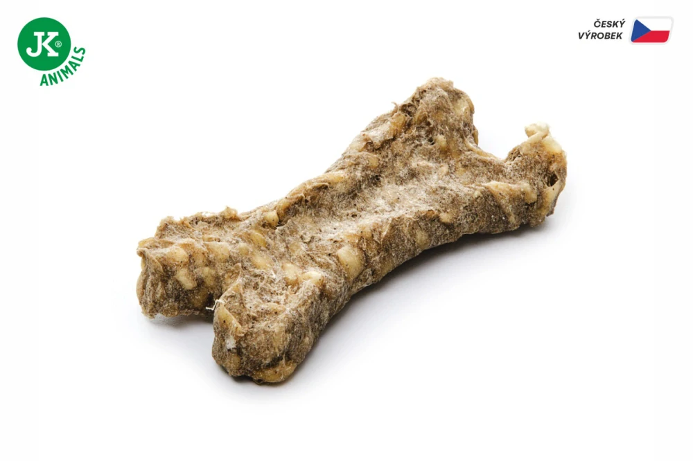 JK ANIMALS Kost natural se šípkem, brusinkou a zeleným čajem, 10 cm