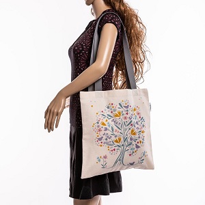 Lavandia Plátěná taška na rameno Yellow tree