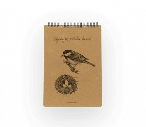 Lesní svět Eko blok z recy papíru M Sýkora A5