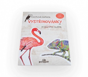 Lesní svět Vystřihovánka Exotická zvířata