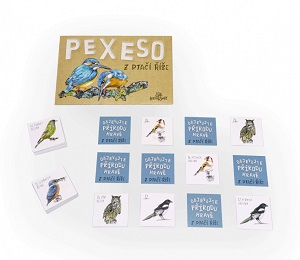 Lesní svět Papírové pexeso Z ptačí říše