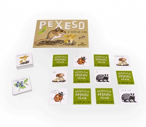 Lesní svět Papírové pexeso Z našeho lesa