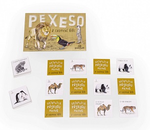 Lesní svět Papírové pexeso Z exotické říše