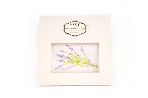 Ručně potištěný kapesník Provence collection Etex Levandule