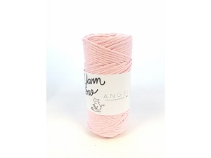 YarnMellow Macramé šňůry Angel 5mm Růžová střední