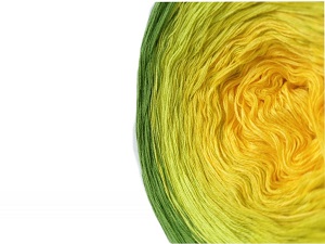 YarnMellow Duhová klubíčka Butterfly Mini 50. Svěžest