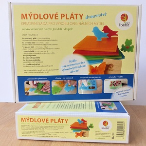 libebit Kreativní sada pro výrobu originálních mýdel Dvouvrstvá