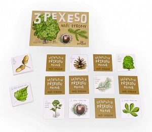 Lesní svět Papírové tripexeso - Naše stromy