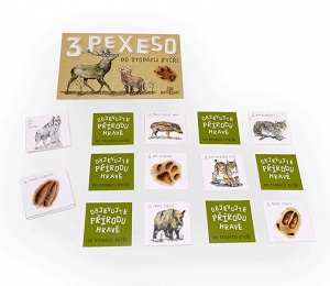 Lesní svět Papírové tripexeso - Po stopách zvěře