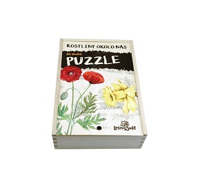 Lesní svět Sada Puzzle Rostliny