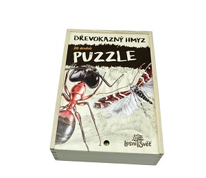 Lesní svět Sada Puzzle Dřevokazný hmyz