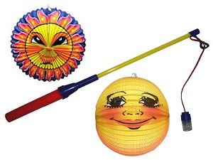 Držák na lampion svítící (baterie nejsou součástí)