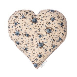 Lavandia Vonné srdce relaxační Modrá růže 30x30cm