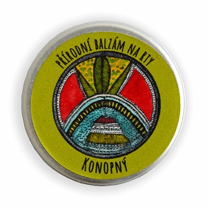 Mydlárna U Dvou koček Přírodní balzám na rty Konopný