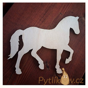 Dřevěný koník - výřez