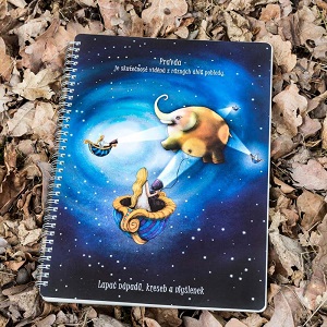 Duhová kočka Pravda Blok A4 linkovaný