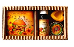 Mydlárna U Dvou koček Dárkový balíček Pro ni – oranžová