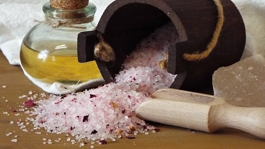 Koupelová bylinná sůl s růží 150g