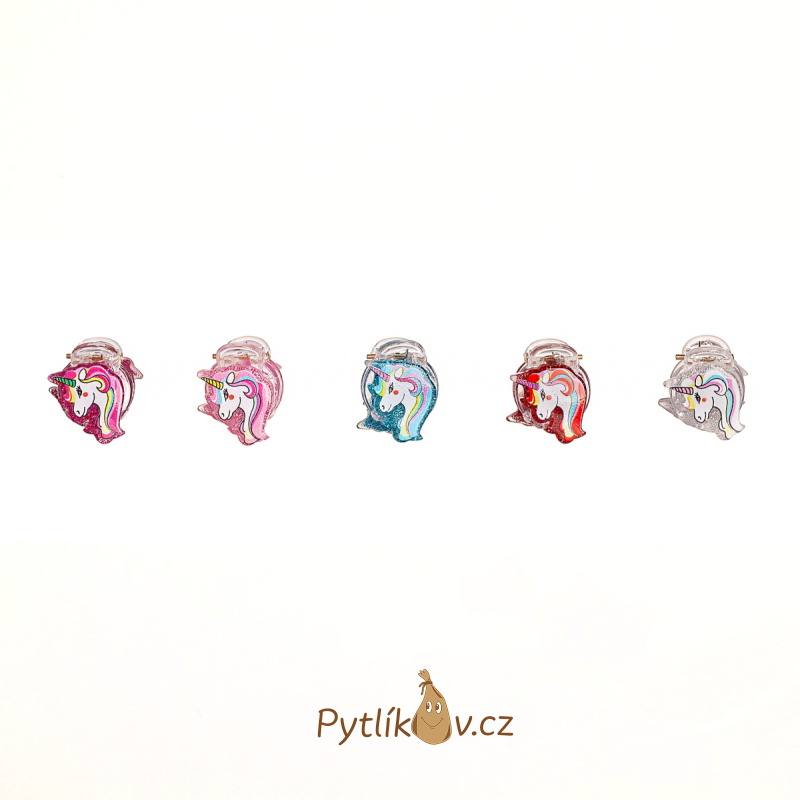 Sada 2 ks dětských skřipců Jednorožec - mix