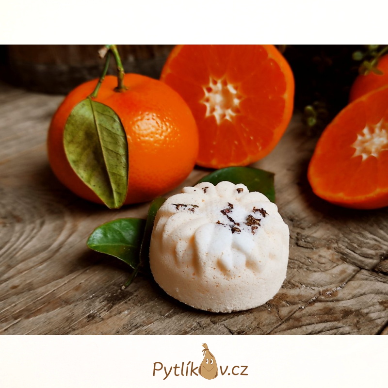 Mýdlárna Erdé Mandarinka šumivá bombička 25 g