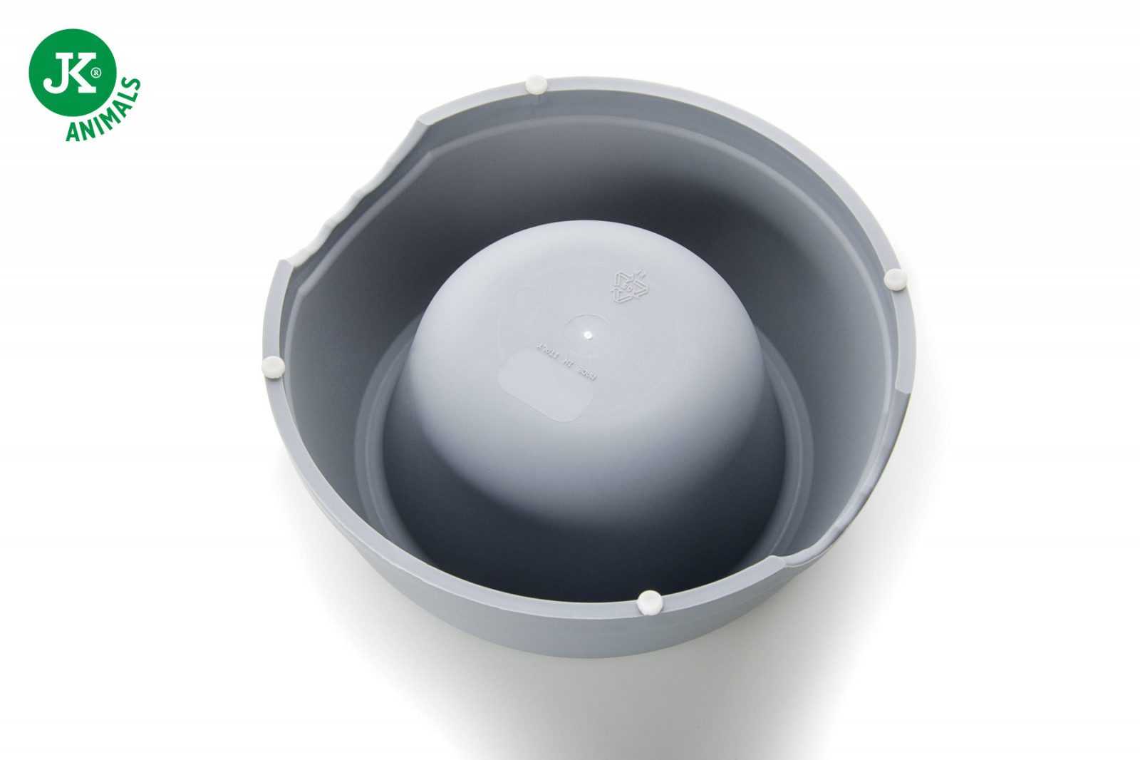 Miska pro psy plastová 19cm 0.6l MPS Enjoy 3 modrá