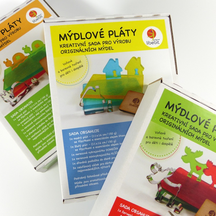 libebit Kreativní sada mýdlové pláty malá Domek