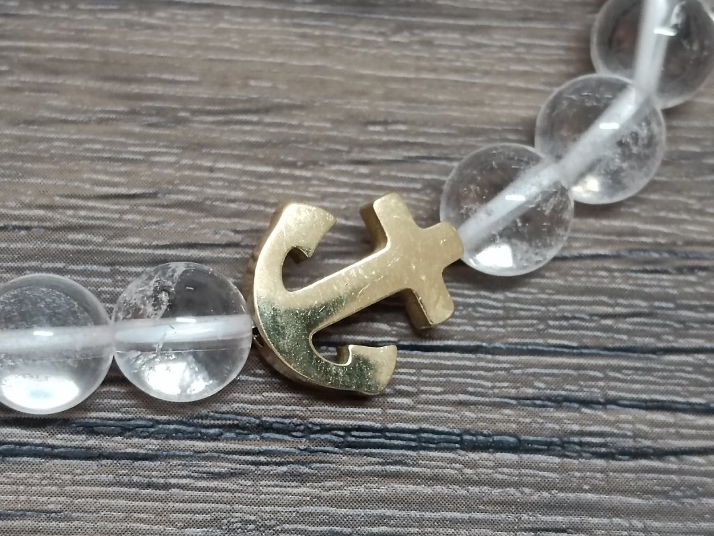 Náramek Křišťál EXTRA 8mm kotva