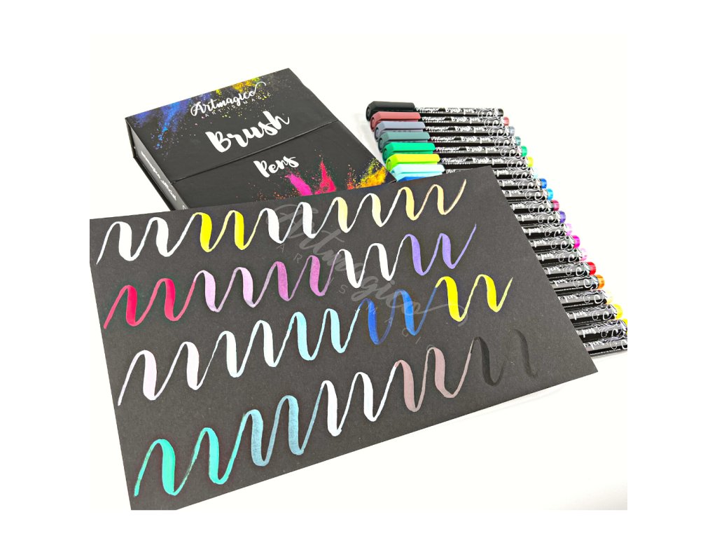 Artmagico Brush pens sada 20 ks