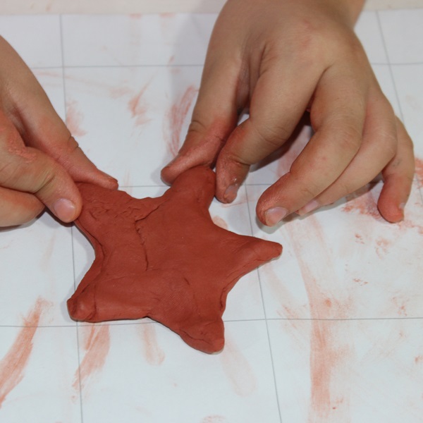 Modelovací hmota Primo samotvrdnoucí terakota 500g