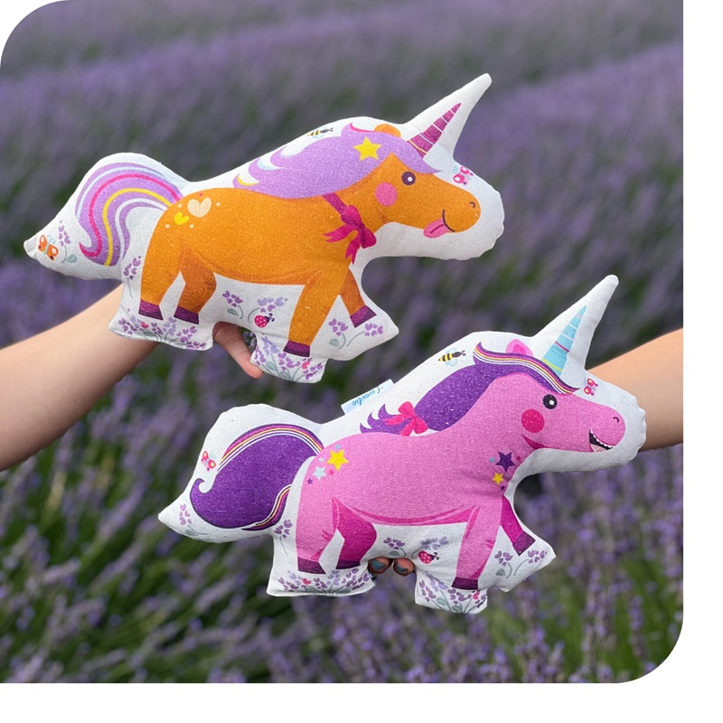 Lavandia Levandulový polštářek Unicorn Ivuška