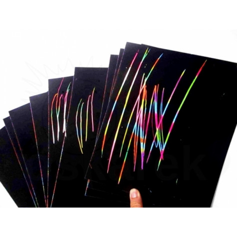 Vyškrabovací notes 892008 14x10cm 12 listů