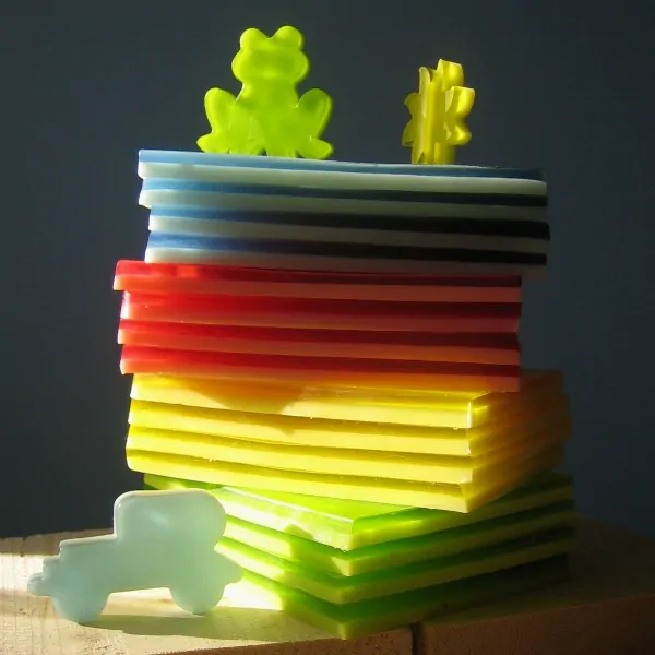 libebit Dvouvrstvý mýdlový plát s kozím mlékem malý - náhodná