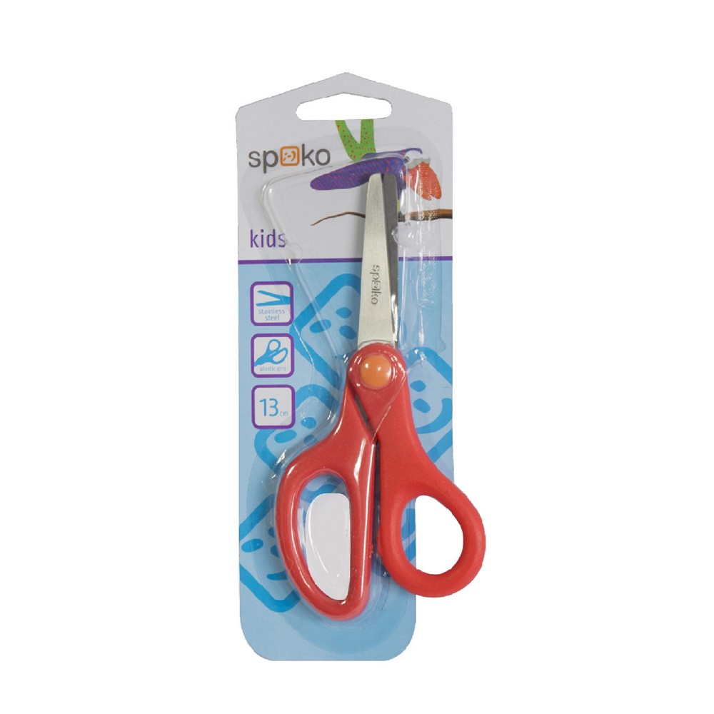 Dětské školní nůžky SPOKO 13 cm