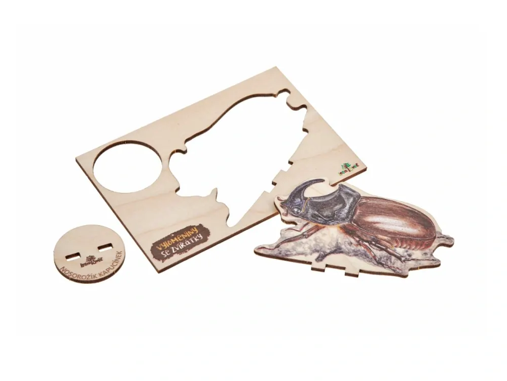 Lesní svět Vylomeniny se zvířátky S Nosorožík