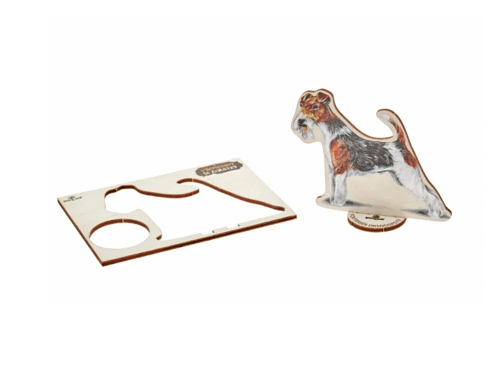 Lesní svět Vylomeniny se zvířátky S Foxterier